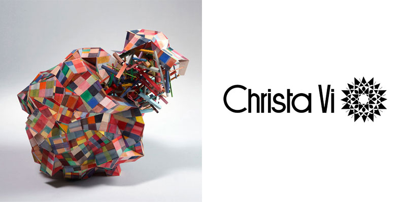 Sculpture by Amy Joy Watson and Logo by Lisa Cant